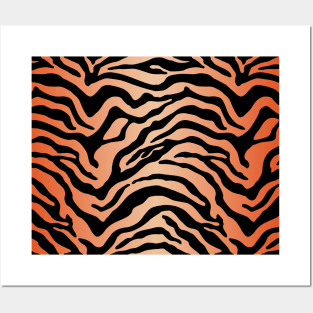 Tiger stripe Posters and Art